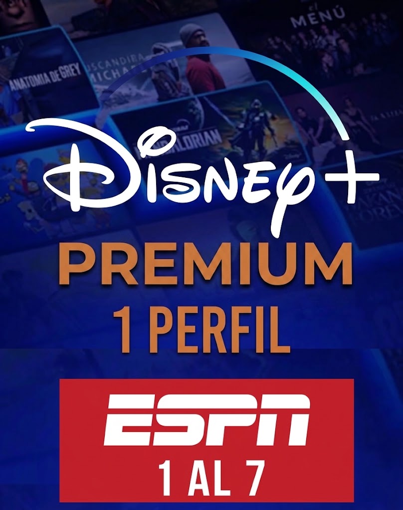 DISNEY PREMIUM CON 7 ESPN (30 DIAS)