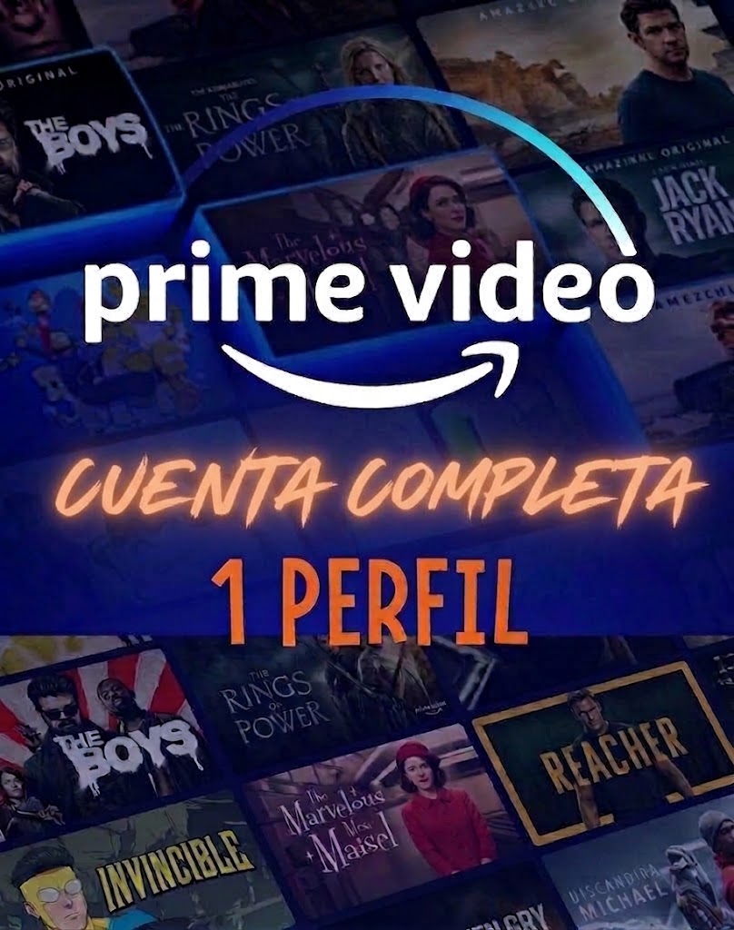 🔥PRIME VIDEO CUENTA COMPLETA 30 DIAS